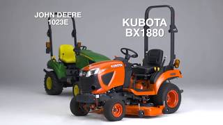 Kubota BX1880 vs John Deere 1023E