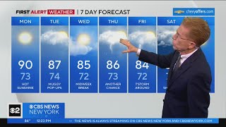 First Alert Weather: CBS New York's Monday afternoon update - 7/17/23