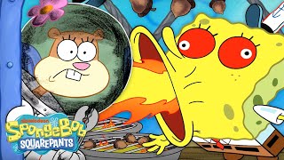 The Krusty Krab is NUTS for Sandy's New Snack! 🥜 | "Hot Crossed Nuts" in 5 Minutes! | SpongeBob