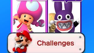 Play with Toadette and Nabbit the New Super Mario Bros Deluxe Challenges