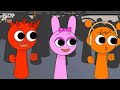 pink bot steals fun bot s heart incredibox sprunki animation