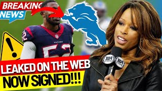 🚨💥THE BOMB EXPLODED!!  IT'S OFFICIAL!  CONFIRMED!  LATEST NEWS!  Latest Detroit Lions news   NFL