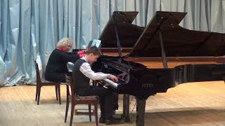 03.03.2018 Mira Marchenko’s master-class, Denis Builuk, Snezhinsk Philharmonic, Snezhinsk