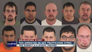 10 arrested in sex trafficking sting in Colorado