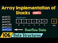 Array Implementation of Stacks (Part 1)