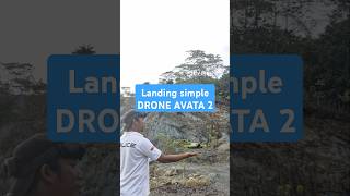 Simple way to land Drone Avata 2 #shortvideo #shorts