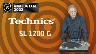 Analogtage 2022 - Technics: SL1200G