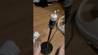 EOL CFL #4 burning electrode on a Rona 13watt CFL