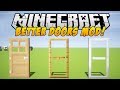 Minecraft Mods - BETTER DOORS MOD! (Malisis Doors Mod) - Mod Showcase