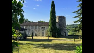 Charming stone Manor house for sale in the Dordogne