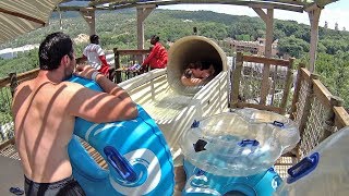 Curved Water Slide at Valley of Waves Sun City