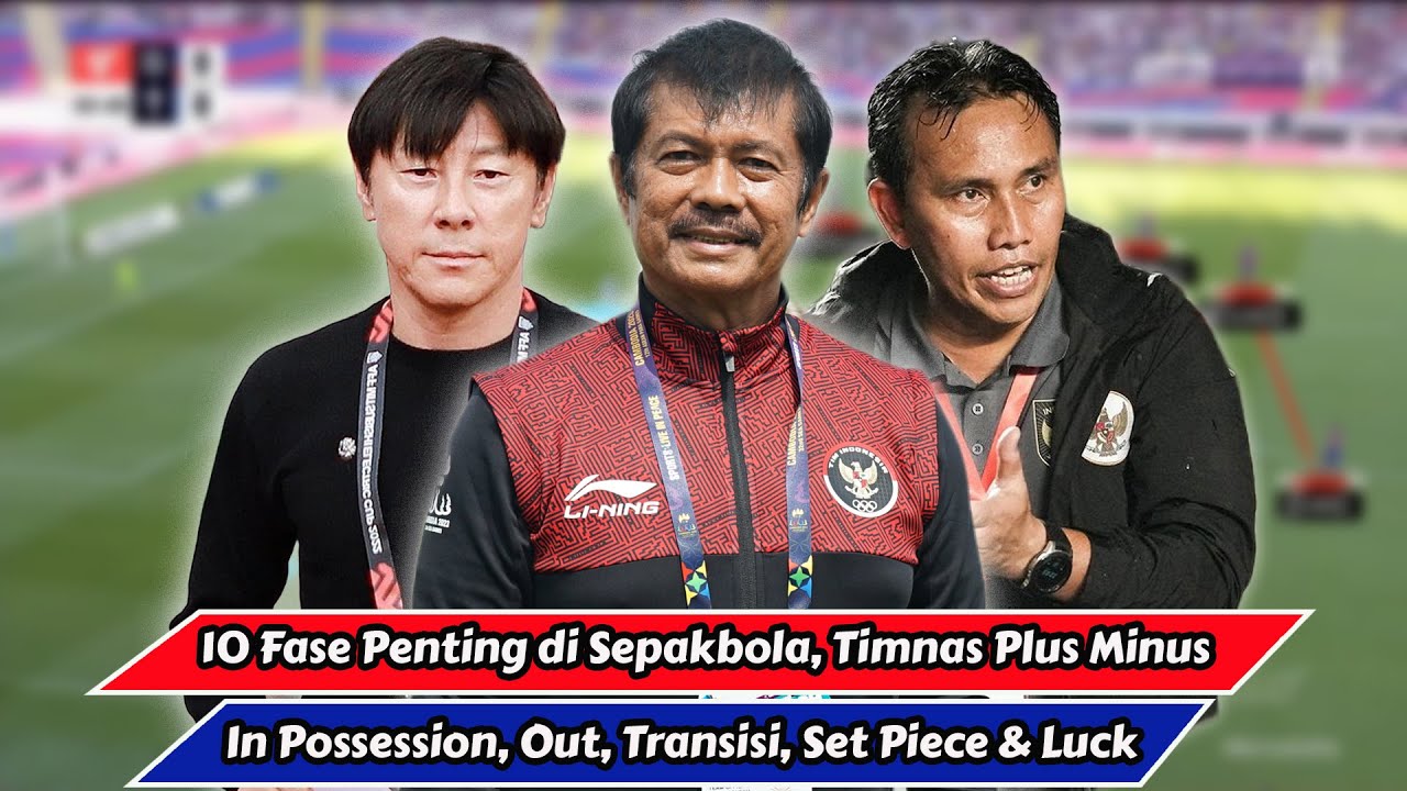 Indra Sjafri, Shin Tae Yong, Bima Sakti Di 10 Fase Permainan Sepakbola ...