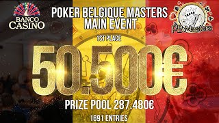 Livestream - Final Table: Poker Belgique Masters