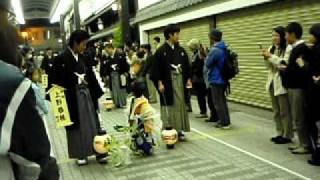 ２０１１年４月１４日　長浜曳山祭り「諫皷山」夕渡り