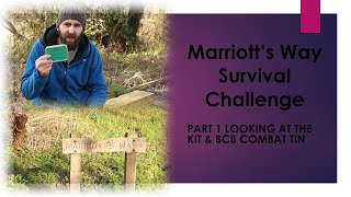 Marriott's Way Survival Challenge Kit BCB Combat Survival Tin and Intro