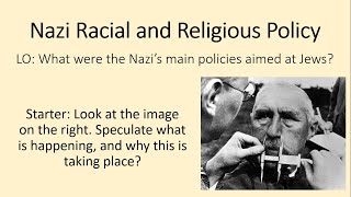 Germany Unit 5- Lesson 4- Nazi Racial Policy