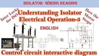 Isolator Electrical Operation || Part 3- Interactive control circuit || English