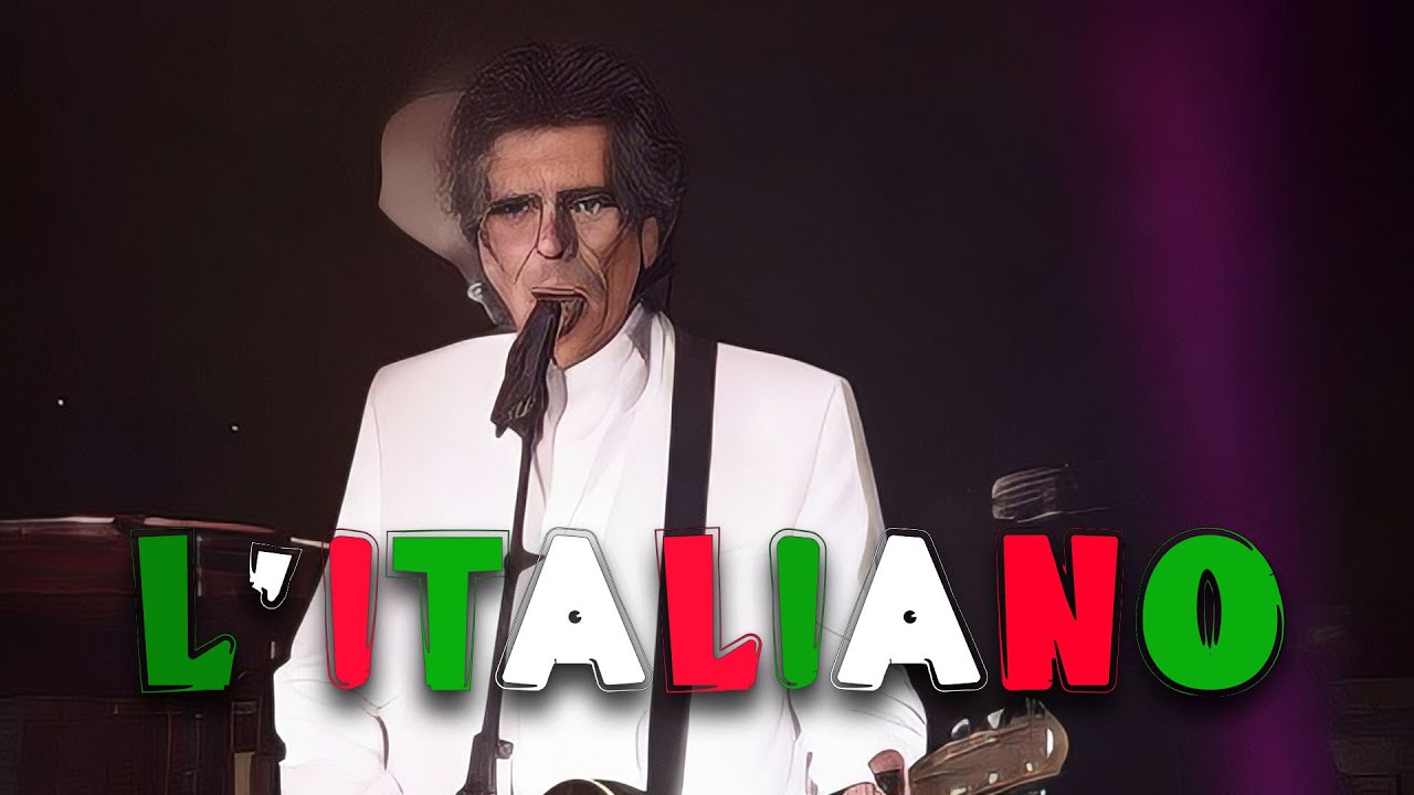 L'italiano Toto Cutugno With Lyrics - YouTube