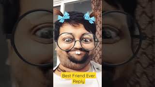 Best Friend Ever Reply 🤣😂 #shorts Dushyant kukreja and Priyal kukreja new funny Tik Tok video #short