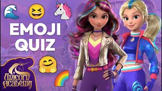 GUESS THE UNICORN RIDER! | Unicorn Academy Emoji Quiz 🏆 | Games for Kids