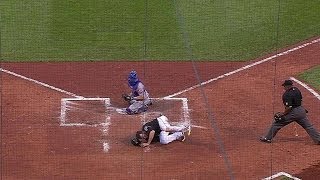 NYM@PIT: Mercer ties the game at 2 with a single