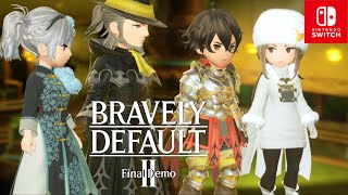 【ブレイブリーデフォルト2 体験版】オープニング ハード プレイ動画【BRAVELY DEFAULT II Final Demo】