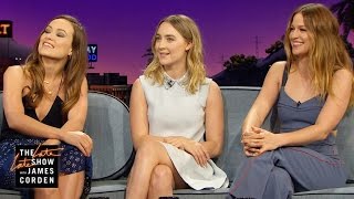 Superhero Talk w/ Melissa Benoist, Olivia Wilde & Saoirse Ronan