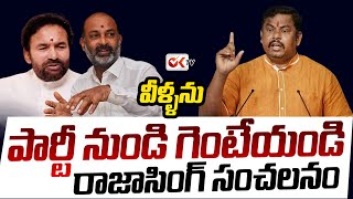 MLA Raja Singh Sensational Comments On Telangana Senior BJP Leaders | Ok Tv