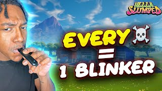 Fortnite but Every Death = 1 BLINKER