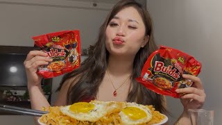 🔥Double 2x Spicy Noodles🔥Ka mukbang lo ania,ka lo ei ve tawp🙈😂#mukbang #spicynoodles