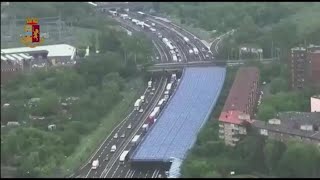 Maltempo in Emilia Romagna, crolla abitazione. Le immagini dall'alto