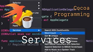 Cocoa Programming L77 - Services