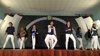 SANGHAMITRA SCHOOL 10TH B GIRLS PERFORMING    HA JAWANI A DEEWANI