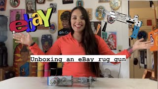 Unboxing an ebay Tufting Gun