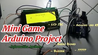 MEMBUAT GAME T-REX DENGAN ARDUINO ‼️‼️......Mini Project Mikrokontroler.