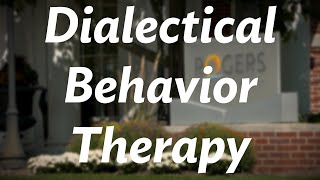 Rogers' therapist gives an overview of Dialectical Behavior Therapy (DBT)