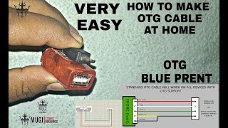 HOW TO MAKE OTG CABLE AT HOME  SIMPLE AND DETAIL homemade OTG CABLE DIY