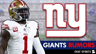 Deebo Samuel TRADE? NFL Insider Links WR To The New York Giants | NY Giants Rumors