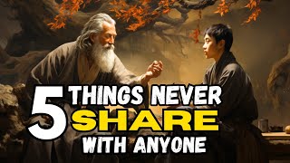 5 things you should never share with anyone | A Zen Story | Wisdom in Words