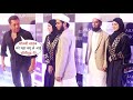 Salman Khan Suddenly Meet Sana Khan and her Husband Anas at Baba Siddique Iftar party 2022