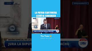 Juró la primera diputada cartonera - Felicitaciones compañera Natalia Zaracho - Viva Perón! ✌️