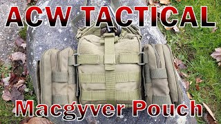 Acw Tactical Macgyver Bag - EDC Kit EMP-CME Resistant