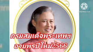 กรมสมเด็จพระเทพฯพระราชทานพรปีใหม่2566#ทรงพระเจริญ