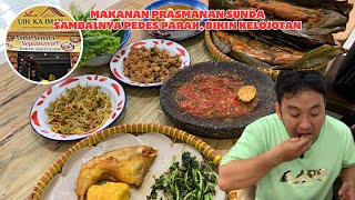 UIH KA IMAH WARUNG SUNDA DENGAN SAMBAL TERJONTOR‼️