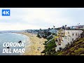 [4K] Corona Del Mar in Newport Beach, California | Virtual Walking Tour