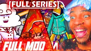 THE FULL MOD IS OUT AND ITS GREAT! Whitty vs Boyfriend Fire Fight (Friday Night Funkin' Mod Full)