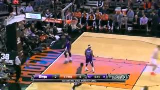 Miles Plumlee Hammers Down Big   Kings vs Suns   December 13  2013   NBA 2013 14 Season