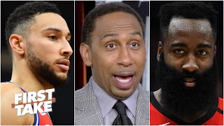 Stephen A. proposes the 76ers make a drastic trade for James Harden | First Take