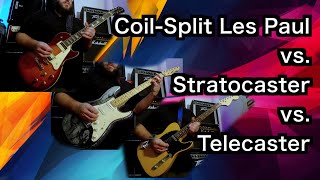 Can A Coil-Split Les Paul Really Sound Like A Strat or Tele?