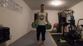 New Hulkfit 25 lb Dumbbell Bumper Review